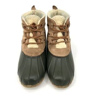 Sporto Quack Duck Boots Ankle Rubber Leather 9M